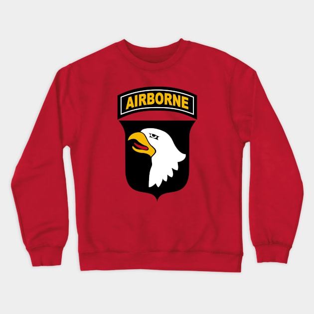 101st Airborne Division Patch Crewneck Sweatshirt by TCP